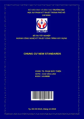 Đồ án tốt nghiệp thiết kế chung cư New Standards TP.HCM