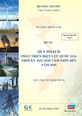 Quy hoạch phát triển điện lực quốc gia 2021-2030, tầm nhìn 2045