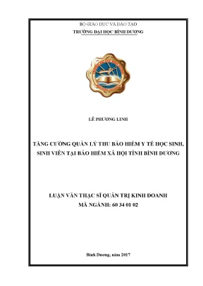Tăng cường thu BHYT học sinh sinh viên tại Bình Dương