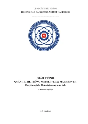 Giáo trình quản trị Webserver & Mailserver ngành Quản trị mạng