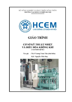 Giáo trình cơ sở kỹ thuật nhiệt và điều hòa không khí