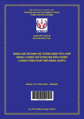 Đánh giá ổn định hệ thống điện tích hợp năng lượng gió dùng GUPFC
