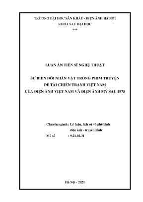 Sự biến đổi nhân vật phim chiến tranh Việt Nam sau 1975