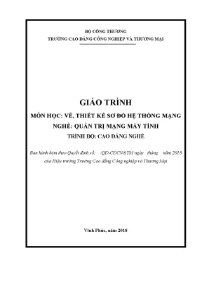 Giáo trình vẽ thiết kế sơ đồ hệ thống mạng quản trị mạng