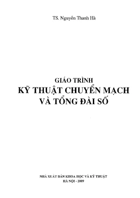 Giáo trình Kỹ thuật Chuyển mạch và Tổng đài Số