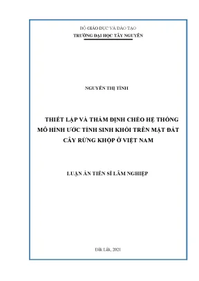 Mô hình ước tính sinh khối cây rừng khộp ở Việt Nam