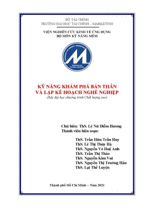 Kỹ năng khám phá bản thân và lập kế hoạch nghề nghiệp CLC