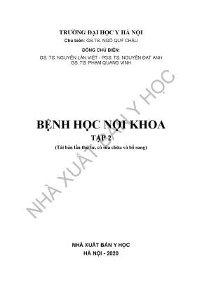 Bệnh học Nội khoa Tập 2 (Phần 1) - GS Ngô Quý Châu
