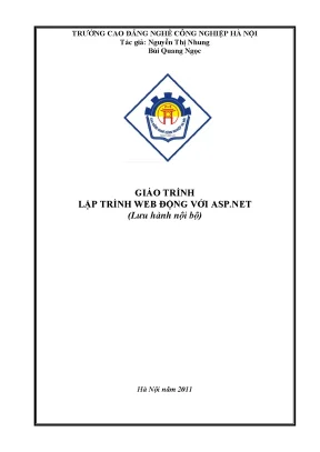 Giáo trình lập trình web động với ASP.NET (Nội bộ)