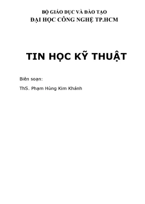 Giáo trình Tin học Kỹ thuật HUTECH