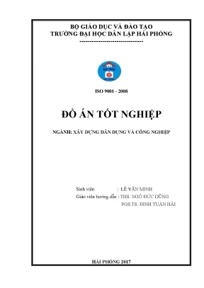 Luận văn tốt nghiệp ngành xây dựng: Nhà làm việc văn phòng cơ quan kiểm toán