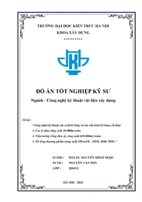 Công nghệ sản xuất bê tông cốt thép: Cọc ly tâm, tấm tường rỗng