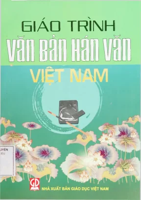 Tiếp cận tác phẩm chữ Hán trong giáo trình Hán văn Việt Nam