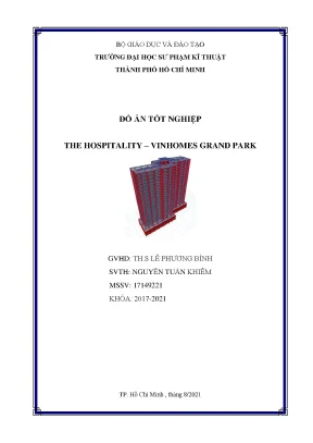 Đồ án tốt nghiệp tòa tháp The Hospitality – Vinhomes Grand Park