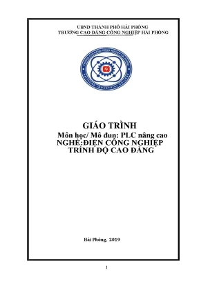 Giáo trình plc nâng cao ngành điện công nghiệp cđ công nghiệp hải phòng