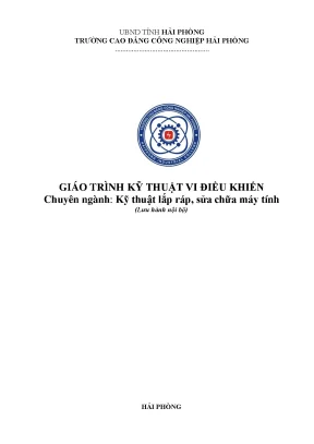 Giáo trình kỹ thuật vi điều khiển cđ công nghiệp hải phòng