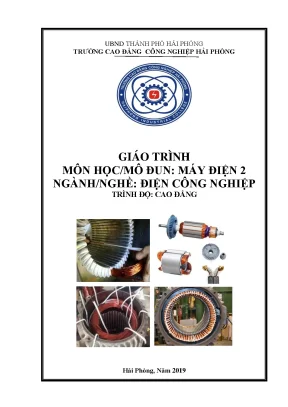 Giáo trình máy điện 2 ngành điện công nghiệp cđ công nghiệp hải phòng