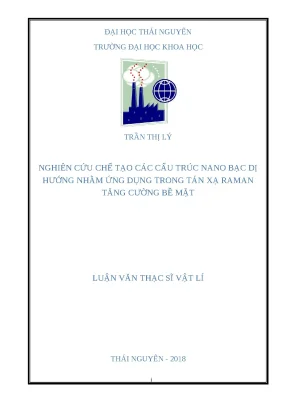 Nghiên cứu chế tạo cấu trúc nano bạc dị hướng và SERS