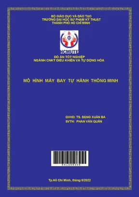 Đồ án tốt nghiệp mô hình máy bay tự hành thông minh