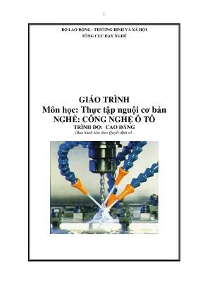 Giáo trình thực tập nguội cơ bản nghề công nghệ ô tô