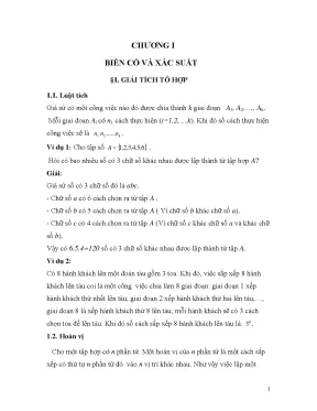 Giao trinh xác xuất thống kê