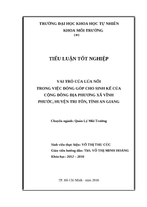 Floating rice thesis 2016