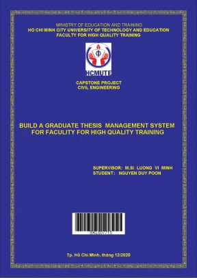 Build a graduate thesis management system for faculity for high quality training
