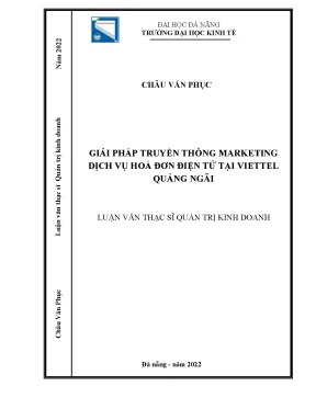 Giải pháp truyền thông marketing hóa đơn điện tử Viettel Quảng Ngãi