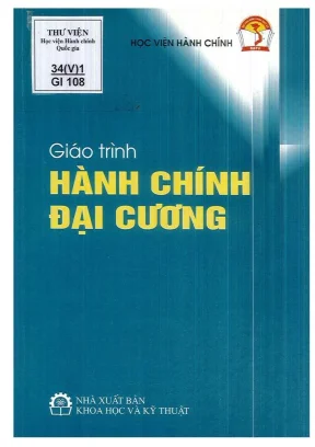 Giáo trình hành chính học đại cương