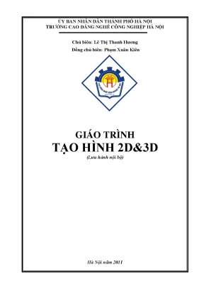 Giáo trình tạo hình 2D & 3D - Adobe Illustrator CS