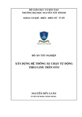 Đồ án tốt nghiệp: Xây dựng hệ thống xe tự động theo line trên ô tô