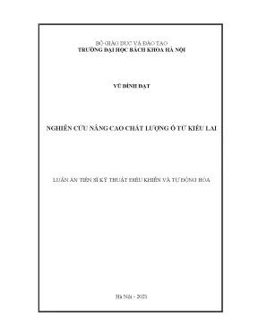 Luận án nghiên cứu nâng cao chất lượng ổ từ kiểu lai