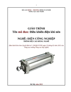 97 giao trinh modun dieu khien dien khi nen thuoc cao nghe dien cong nghiep