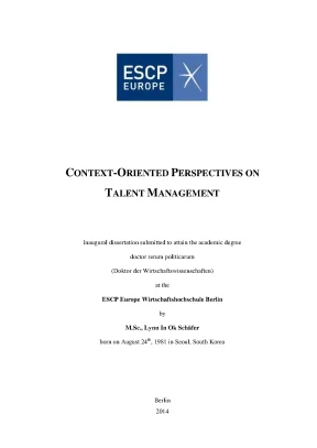 Dissertation lynn schaefer 2014 online