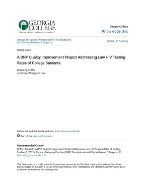 A dnp quality improvement project addressing low hiv testing rate