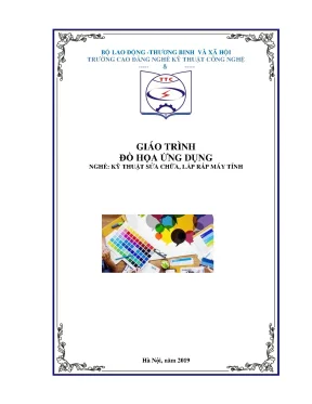 Giáo trình Đồ họa ứng dụng nghề Sửa chữa lắp ráp máy tính