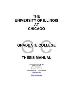 Hướng dẫn trình bày luận văn luận án Graduate College UIC