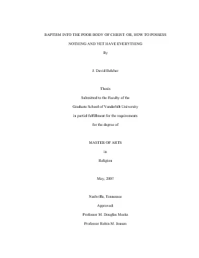 Daves final thesis