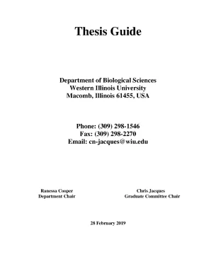 2019 wiu thesis guide final