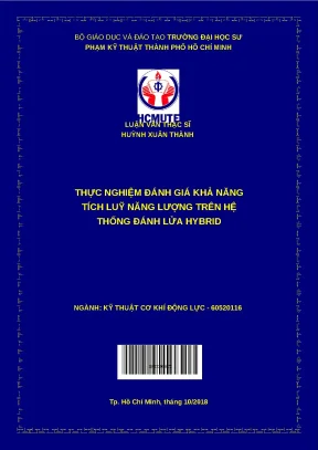 Đánh giá tích lũy năng lượng hệ thống đánh lửa hybrid