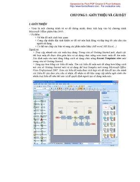 Giáo trình microsoft office visio 2007