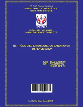 Hệ thống điều khiển động cơ Land Rover Defender 2020