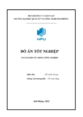 Đồ án tốt nghiệp nghiên cứu mô hình sản xuất dùng xi lanh thuỷ lực để phân loại sản phẩm