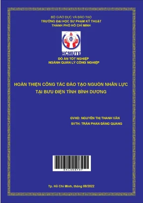 Đào tạo nguồn nhân lực tại Bưu điện tỉnh Bình Dương