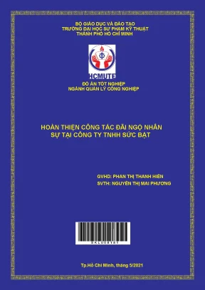 Hoàn thiện đãi ngộ nhân sự Công ty Sức Bật - Đồ án HCMUTE