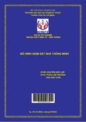Mô hình hệ thống giám sát nhà thông minh dùng ESP32