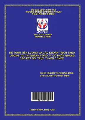 Kế toán tiền lương và các khoản trích theo lương tại Conex