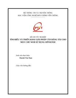 Đồ án cân bằng tải